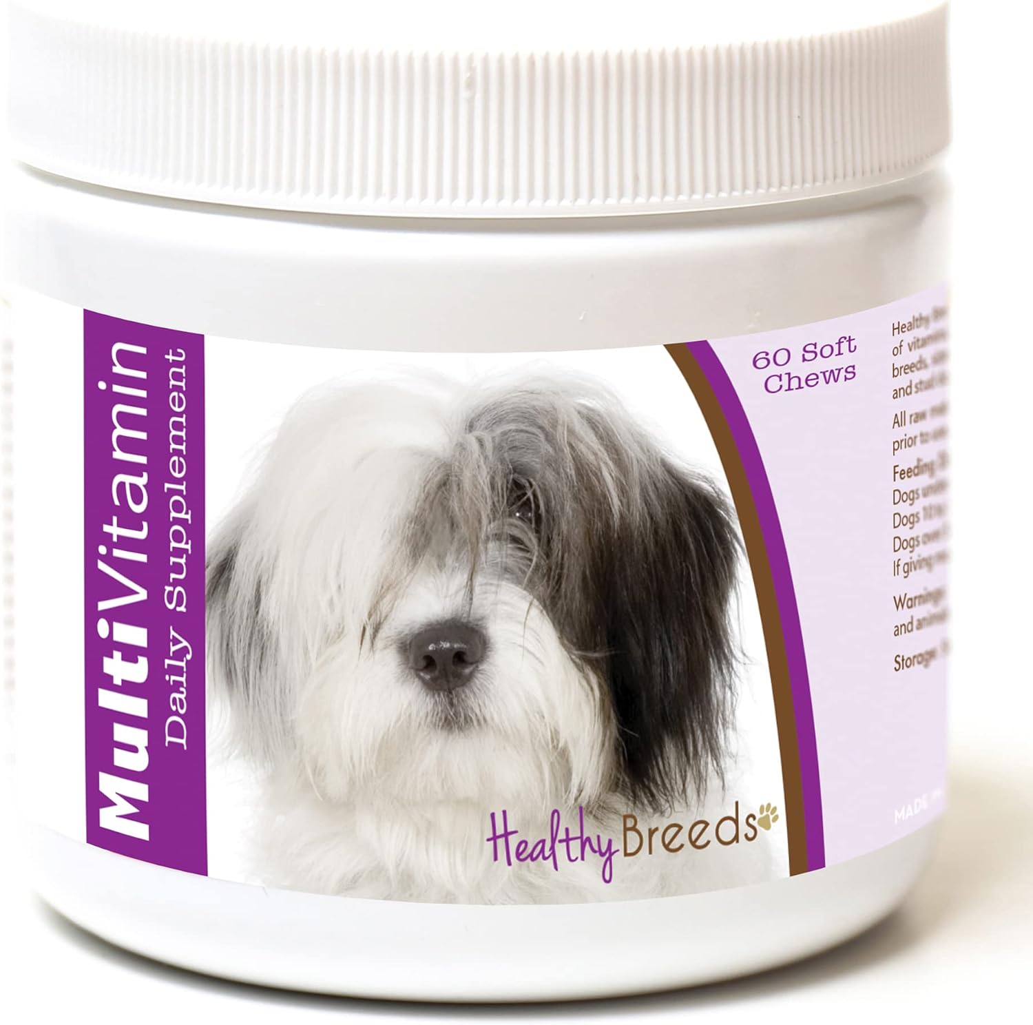 Healthy Breeds Multivitamínico para Perros - Masticables Blandos (60 unidades)