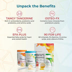 Youngevity Healthy Body Start Pak 2.0 – Sistema Nutricional Completo con Beyond Tangy Tangerine 2.0, Ultimate EFA Plus, y Beyond Osteo-FX