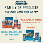 Wild Alaskan Salmon Oil for Dogs - Omega 3 EPA DHA Supplement - 946 ml