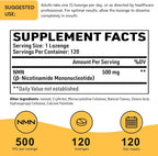 Enprotess NMN Sublingual 500mg - 120 Comprimidos (Suministro para 120 Días)