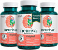 NEURIVA Original – Suplemento para la Memoria, Enfoque y Concentración, 90 Cápsulas (3 Paquetes de 30)
