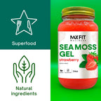 Gel de Musgo de Mar (Sea Moss) Salvaje 24oz - 92 Vitaminas y Minerales - Max Fit