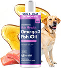 Honest Paws Aceite de Salmón para Perros y Gatos – Suplemento de Omega 3 para la Piel, el Pelaje, las Articulaciones y la Salud Cardíaca – Fuente Natural y Sostenible de Salmón Salvaje de Alaska, 236 ml