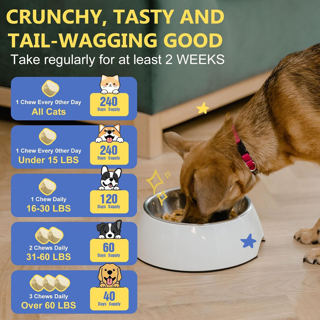 NATURE TARGET Multivitamínico para Perros, 12 en 1, Liofilizado, Sabor Pollo - 120 Unidades