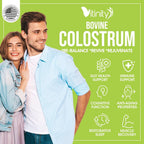 VITINITY Calostro Bovino en Polvo de Pasto - 90g, Sin Sabor