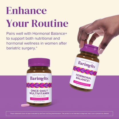 BariMelts Multivitamínico Bariátrico Diario – Hierro carbonilo de alta absorción: 45 mg de hierro en forma de – Image 8