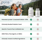 Pure Therapro Rx Saccharomyces Boulardii Probióticos 10B UFC 240 Cápsulas