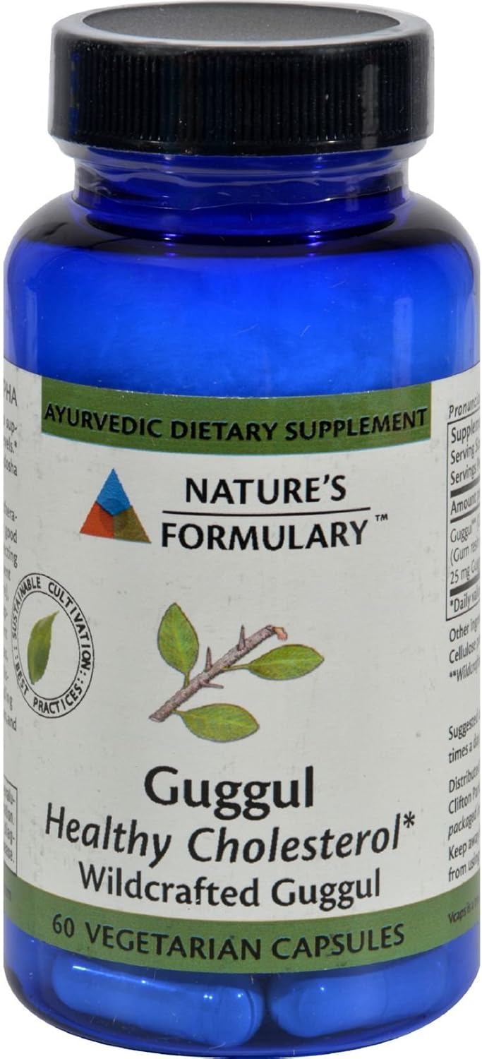 Natures Formulary Guggul Fat Metabolism, 60 Cápsulas Vegetarianas