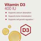 Protocol For Life Balance - Liquid Vitamin D3 - 400 IU - 60 mL