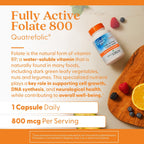 Doctor's Best Metilfolato 800 mcg - 60 Cápsulas Vegetales