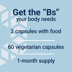 Life Extension BioActive Complete B-Complex, 60 Vegetarian Capsules