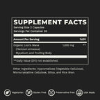 LifeSeasons Essentials Melena de León - 1000 mg por ración - 60 cápsulas