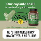 Chanca Piedra Orgánica Cápsulas 500mg - Extracto de Phyllanthus Niruri, 100 Cápsulas Veganas