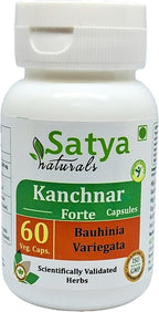 Kanchnar Forte 500 mg - 60 Cápsulas Veganas - Satya Naturals