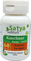 Kanchnar Forte Cápsulas 500 mg - Extracto de Bauhinia Variegata - 60 Cápsulas Vegetales