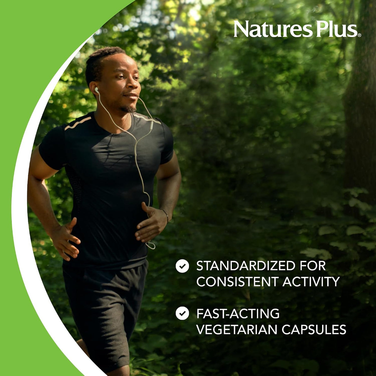 NaturesPlus Herbal Actives Coleus Forskohlii - 60 Cápsulas – Image 5