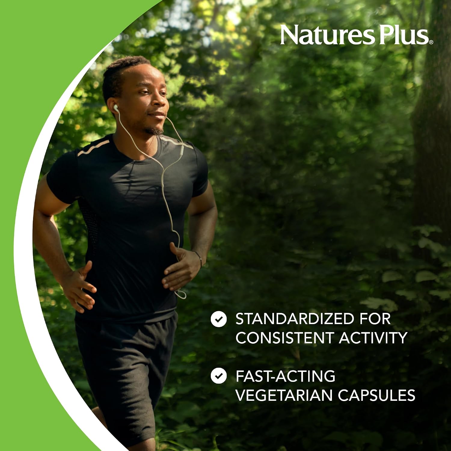NaturesPlus Herbal Actives Coleus Forskohlii - 60 Cápsulas