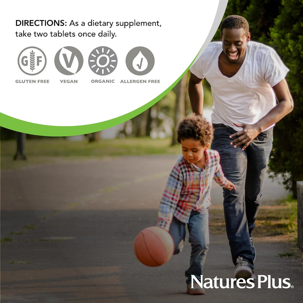 NaturesPlus Ultra Juice Green - 90 Bi-Layered Tablets - Organic Green Supplement