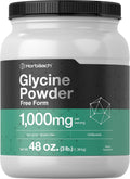 Horbäach Glicina en Polvo 1.36 kg - Suplemento de Aminoácido Libre - Sin Sabor, Vegetariano, Sin Gluten