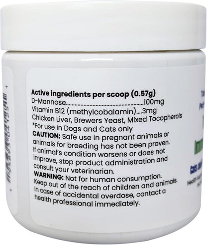 Toby's Immune Boost - Polvo de Metilcobalamina B12, D-Manosa y Levadura de Cerveza para Perros y Gatos – Image 7