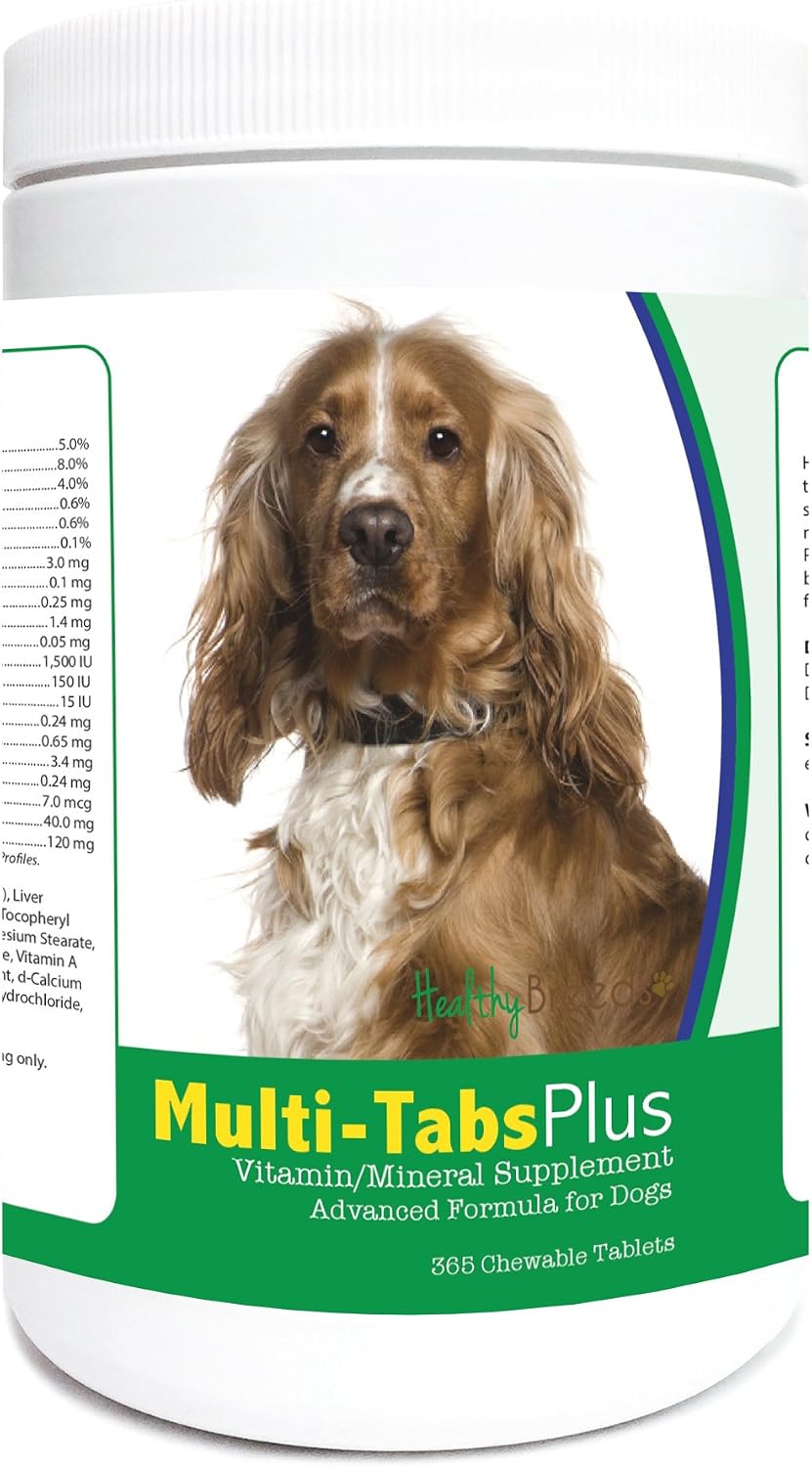 Healthy Breeds Multi-Tabs Plus Comprimidos Masticables para Perros 365 Unidades