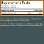 Bronson Vitamin B2 100mg Non-GMO, 120 Vegetarian Capsules