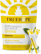 Truehope EMPowerplus Ultimate Sticks Multivitamínico Nootrópico con Inositol - 30 Sobres (Plátano)