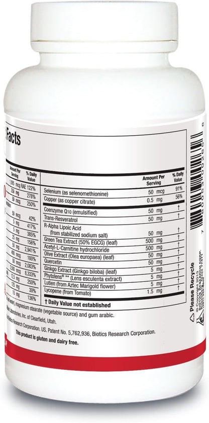 Biotics Research VasculoSirt – 150 Cápsulas – Salud lipídica: Favorece el mantenimiento de niveles de colesterol – Image 3