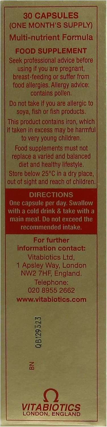 Omega-H3 Multivitamínico Mineral 30 Cápsulas