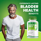 Bladder Shield Suplemento para Hombres, 5 Paquetes (300 Cápsulas)