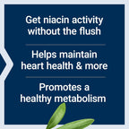 Life Extension No Flush Niacin - Vitamina B3 sin Rubor, 100 Cápsulas