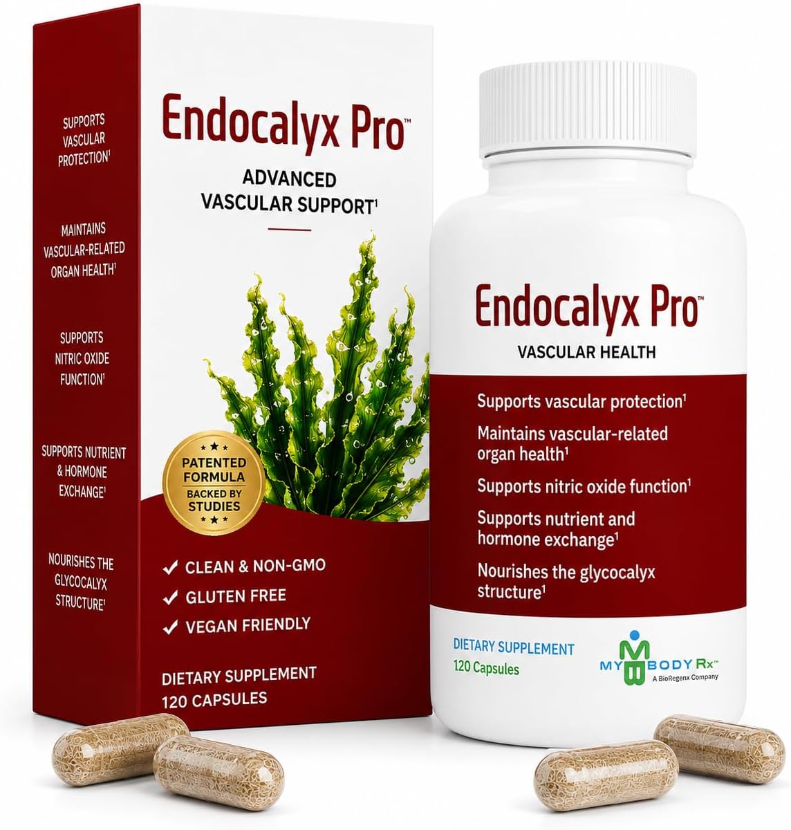 Endocalyx Pro – Suplemento para el Glicocalix Endotelial | 120 Cápsulas