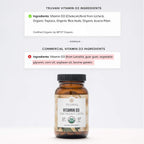 Truvani Vitamina D3 Orgánica Vegana - 30 Comprimidos