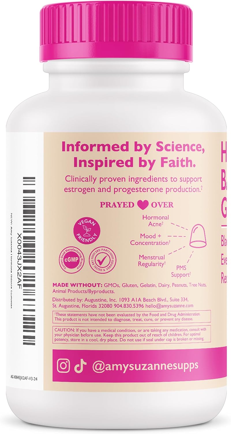 Amy Suzanne Gominolas de Equilibrio Hormonal para Mujeres - 60 gominolas