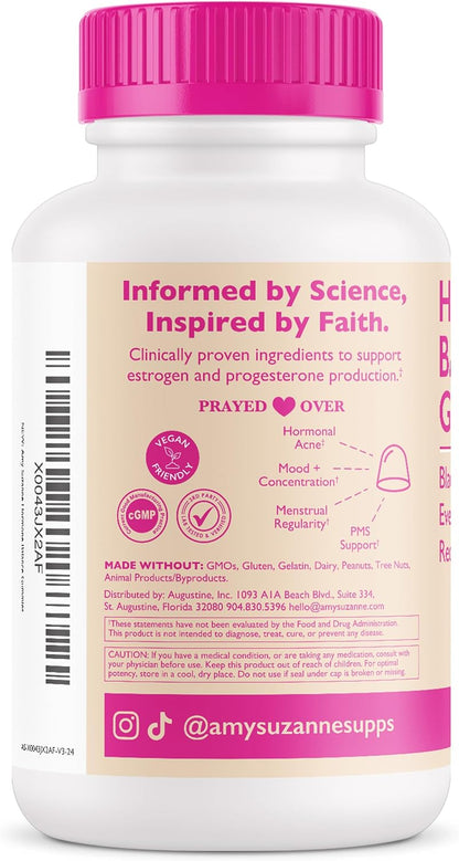 Amy Suzanne Gominolas de Equilibrio Hormonal – Folato Metilado (Vitamina B9): Forma activa del ácido fólico, – Image 8