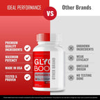 IDEAL PERFORMANCE Glyco Boost Blood Capsules - Complemento para la Circulación Sanguínea y Niveles Estables (5 Envases)