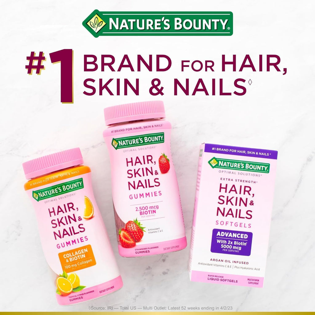 Nature's Bounty Hair, Skin & Nails, 60 Capsules