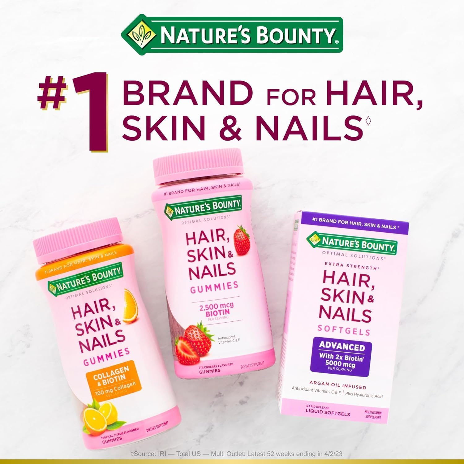 Nature's Bounty Hair, Skin & Nails, 60 Capsules