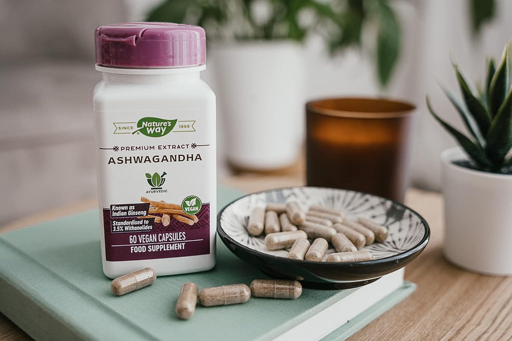Nature's Way - Ashwagandha, 60 cápsulas vegetales
