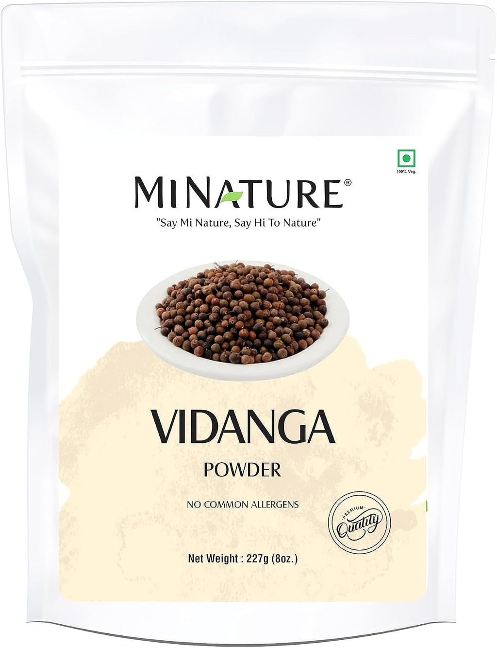 Minature Vidanga Powder (Embelia Ribes) - Polvo de Falso Pimiento Negro - 227g