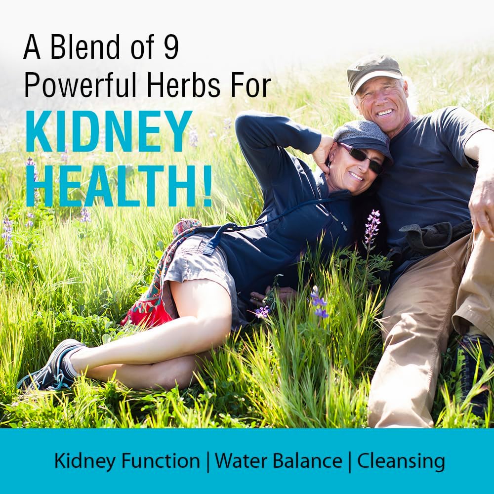 Solaray Kidney Blend SP-6 - Apoyo Renal Herbal, 100 Cápsulas Veganas