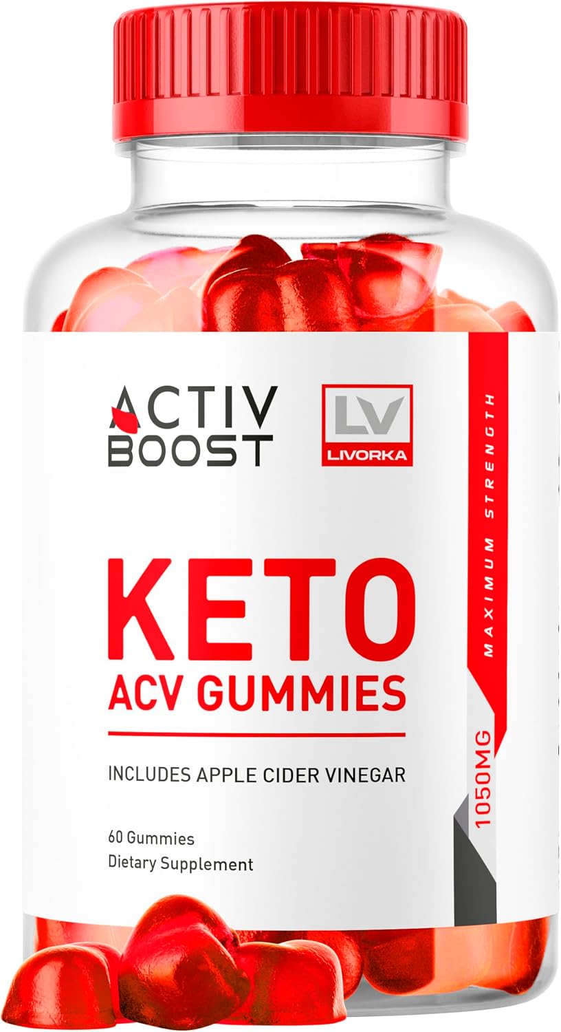 Pack de 3: ActivBoost Keto Gummies Advanced Formula, 180 Gominolas para 3 Meses