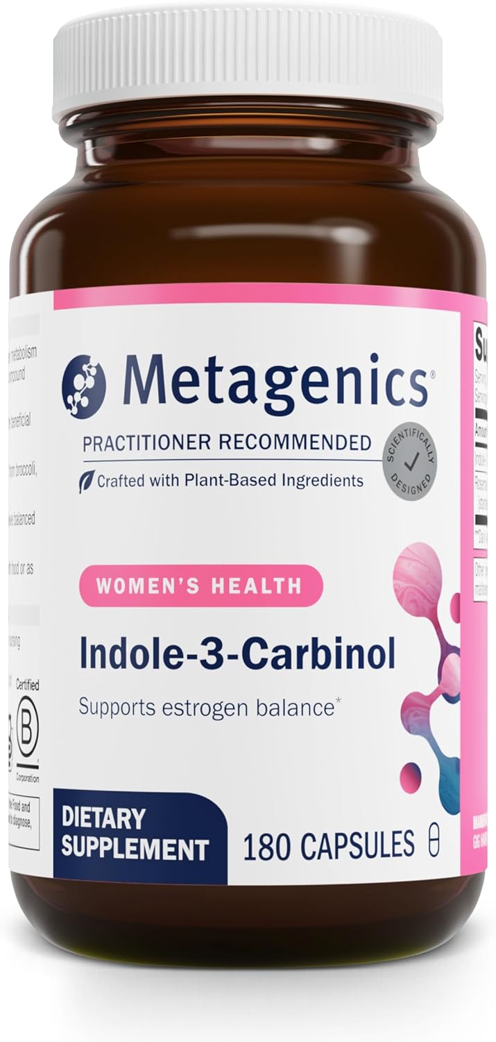 Meta Indole-3-Carbinol - 180 Cápsulas - Metagenics