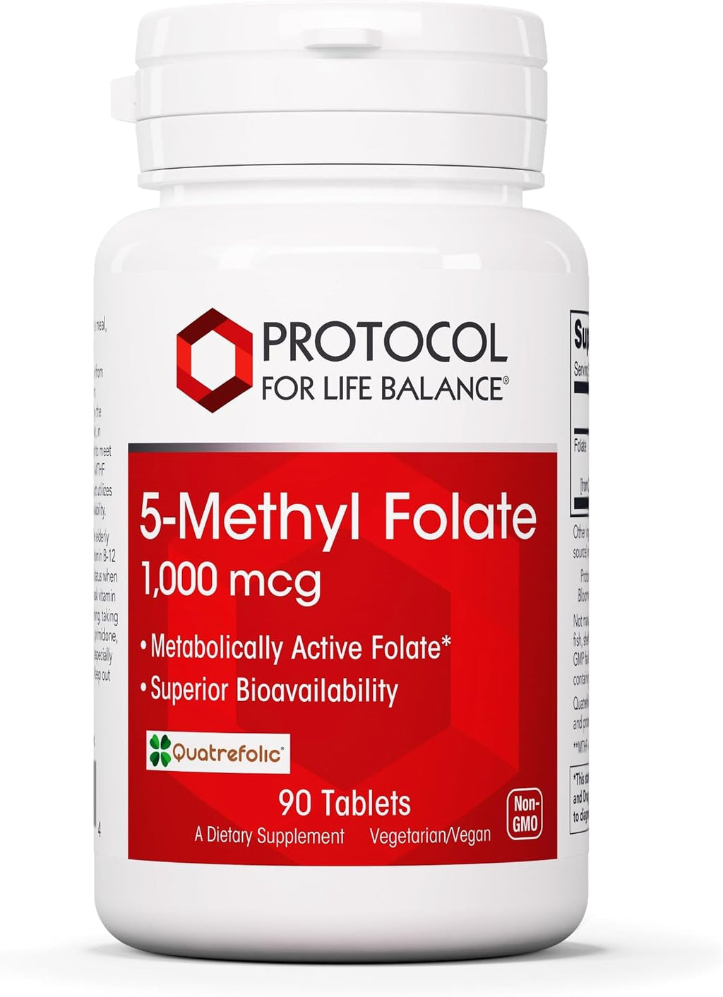 PROTOCOL FOR LIFE BALANCE 5-Metilfolato 1000mcg - 90 Comprimidos