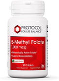 PROTOCOL FOR LIFE BALANCE 5-Metilfolato 1000mcg - 90 Comprimidos