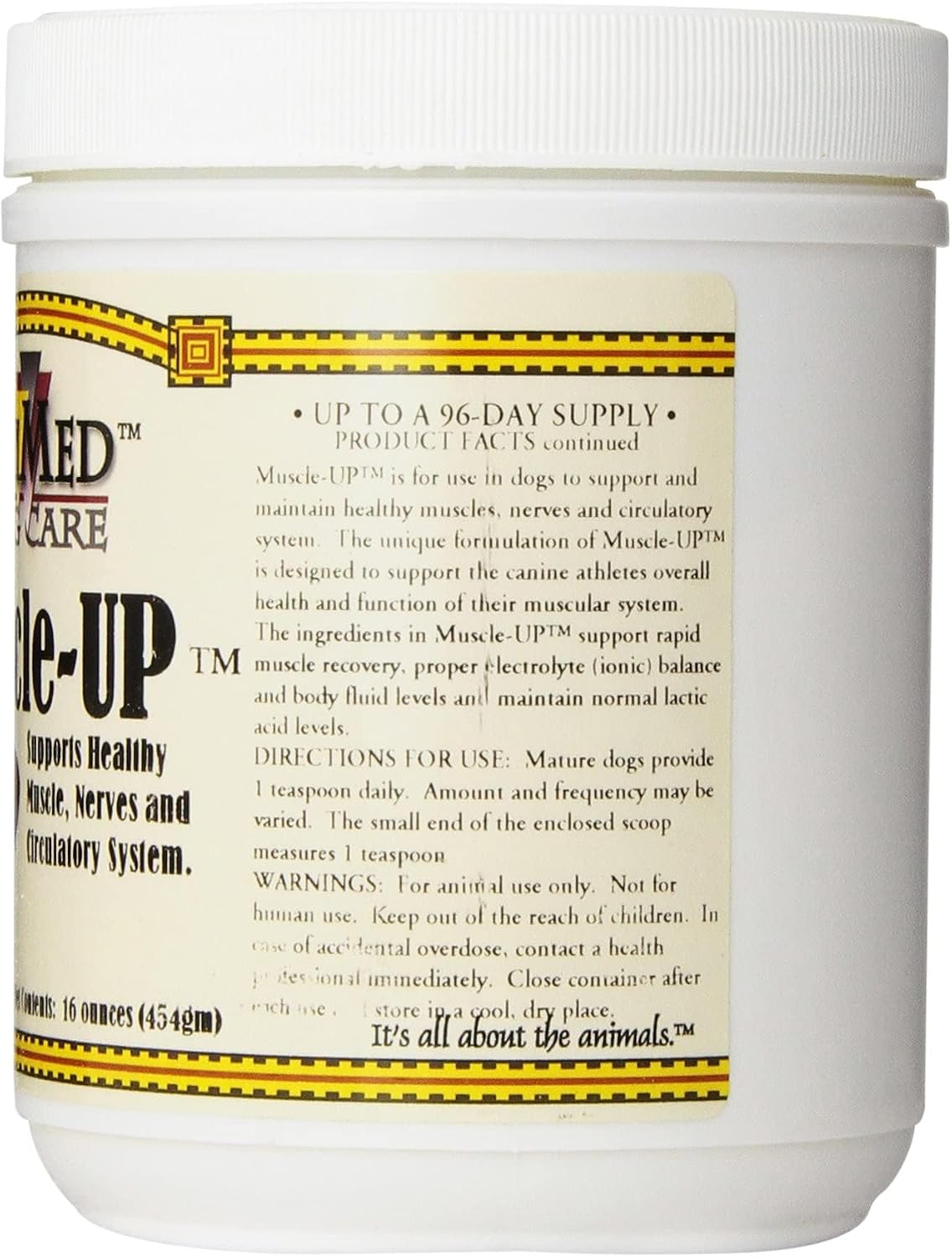 AHC Products Muscle Up Powder for Dogs, 454 g