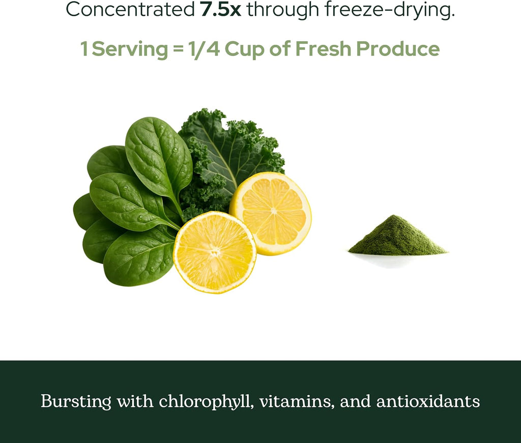 Eclectic Herb - Lemon Greens Powder: Mezcla de verduras y frutas ecológicas en polvo