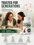 Fitina Suplemento Cerebral con Vitamina B6 y Tiamina | Alta Dosis de Vitaminas B para el Sistema Nervioso, 100 Comprimidos