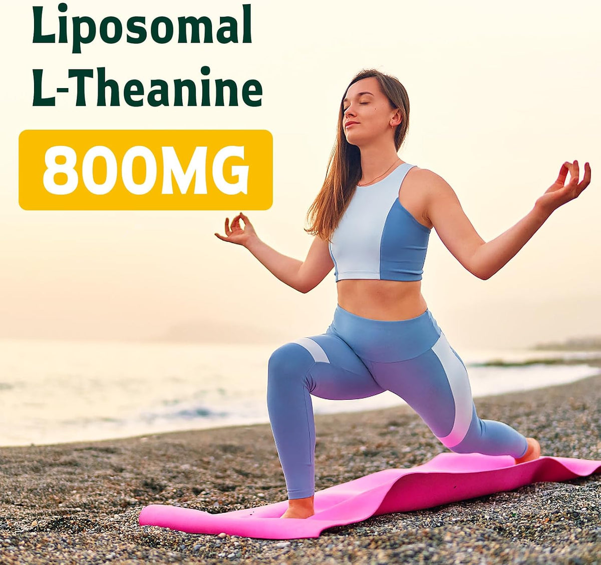 Vivaravida L-Theanina 800mg con GABA y Glicinato de Magnesio - Compuesto Natural para el Sueño y la Relajación (60 Cápsulas – Image 5