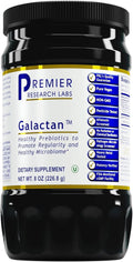 Premier Research Labs Galactan - Prebiótico de Arabinogalactano y Calcio, 227 g